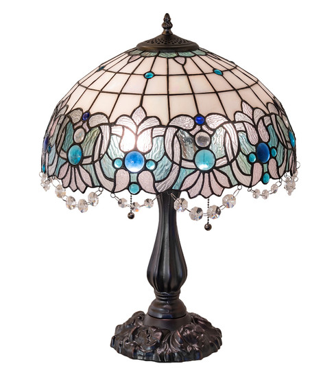 Angelica Two Light Table Lamp in Mahogany Bronze (57|255709)