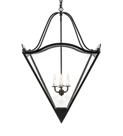 Zale Four Light Pendant in Blackwash (57|255438) Zale Four Light Pendant in Blackwash (57|255438)