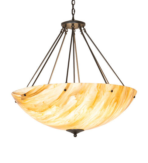 Madison Eight Light Pendant in Statuary Bronze Metallic (57|254124)