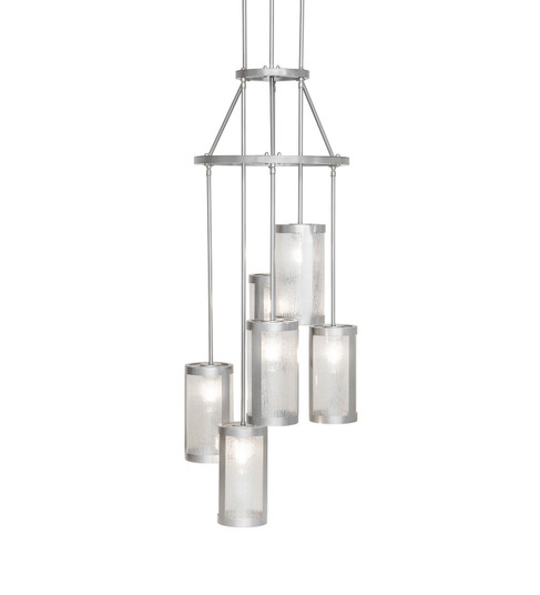 Cartier Six Light Chandelier in Nickel (57|253505)