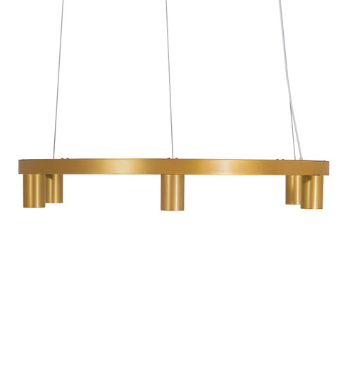 Korfu Six Light Chandelier in Goldtastic (57|252728)