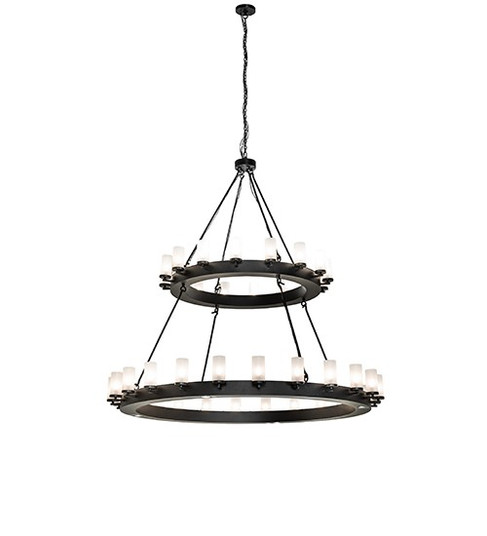 Noziroh Ring LED Chandelier in Textured Black (57|252649)
