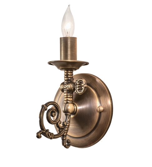Gas Reproduction LED Wall Sconce in Antique Brass (57|252549)