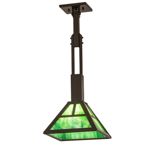 T'' Mission'' One Light Pendant in Timeless Bronze (57|251019)