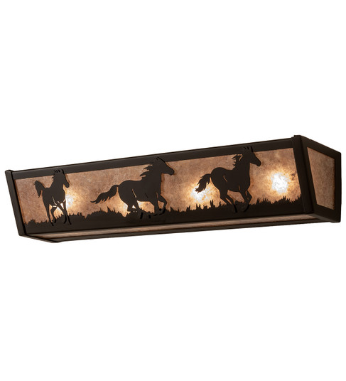Running Horses LED Vanity in Oil Rubbed Bronze (57|250529)