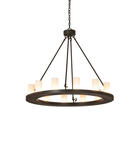 Loxley LED Chandelier in Chestnut (57|250335)