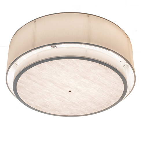 Cilindro LED Flushmount in Gloss White & Matte Black (57|250111)