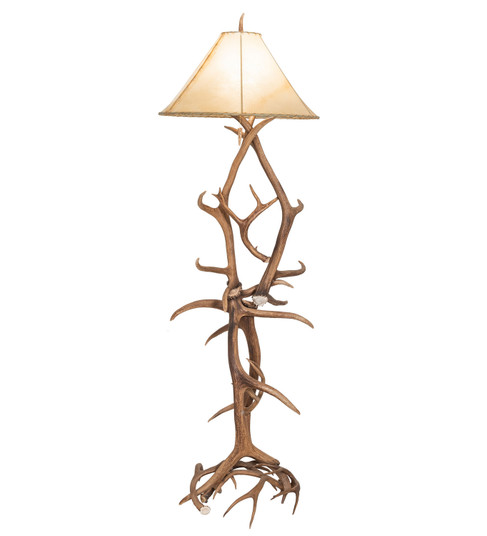 Antlers One Light Floor Lamp in Naturally Shed/Sun Bleached (57|249118)