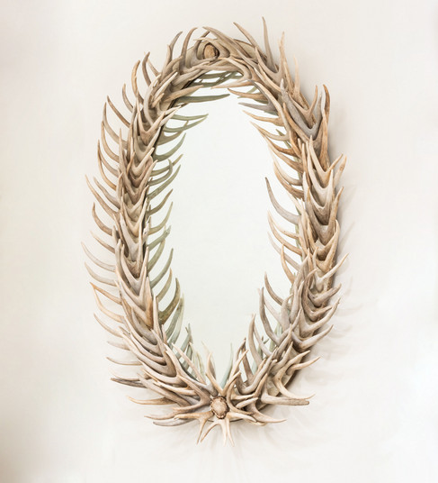 Antlers Mirror in Naturally Shed/Sun Bleached (57|247866)