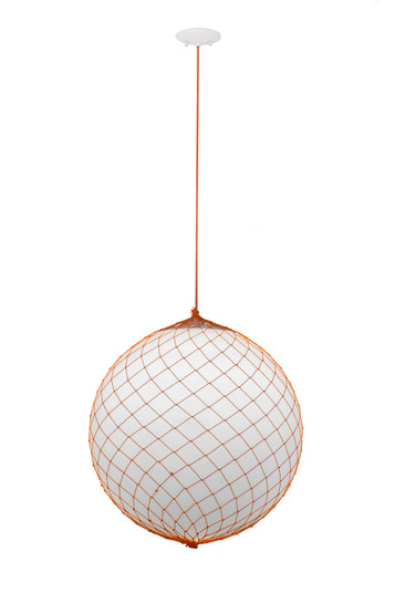 Malla Pelota One Light Pendant in White (57|247467)