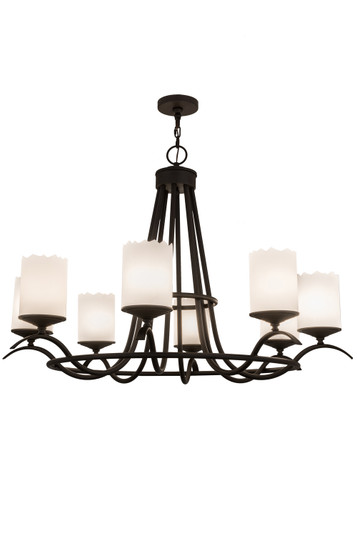 Octavia Eight Light Chandelier in Oil Rubbed Bronze (57|247296)