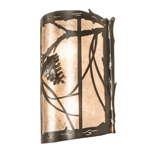 Whispering Pines Two Light Wall Sconce in Antique Copper (57|246792)