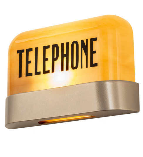 Personalized LED Wall Signage in Satin Titanium Gold (57|246472)