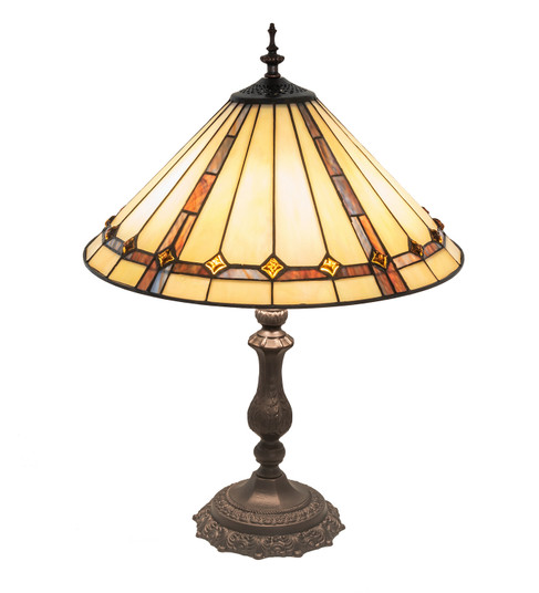 Belvidere Three Light Table Lamp in Mahogany Bronze (57|245630)
