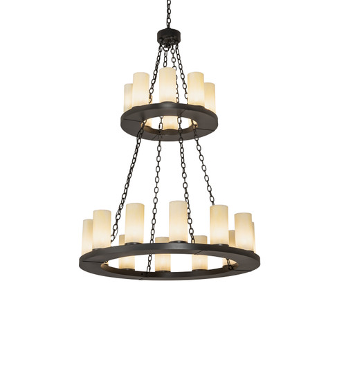 Loxley LED Chandelier in Wrought Iron (57|245153)