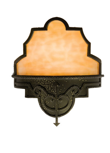 Theatre Deco One Light Wall Sconce in Weathered Brass (57|24472)