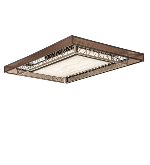 Quadrato LED Semi-Flushmount in Nickel And Timeless Bronze (57|244290)