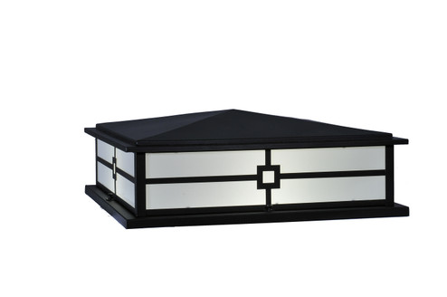 Seneca Four Light Pier Mount in Textured Black (57|244081)