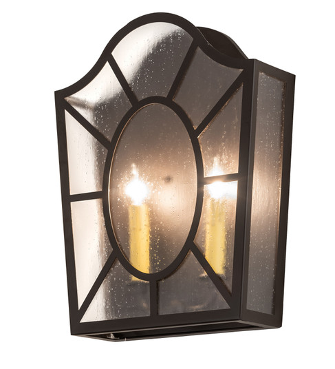 Austin Two Light Wall Sconce in Oil Rubbed Bronze (57|243685)