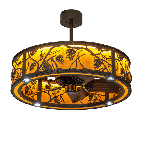 Whispering Pines LED Chandel-Air in Oil Rubbed Bronze (57|243611)