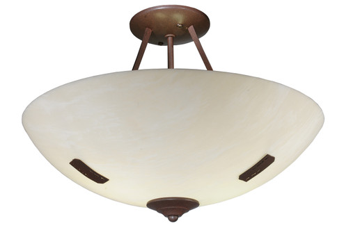 Essence Two Light Semi-Flushmount in Cafe Noir (57|243555)