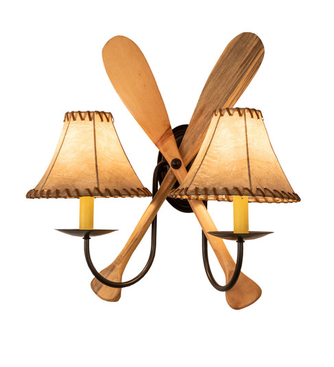 Paddle Two Light Wall Sconce in Timeless Bronze (57|243293)