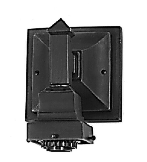 Mission One Light Wall Sconce in Mahogany Bronze (57|24274)