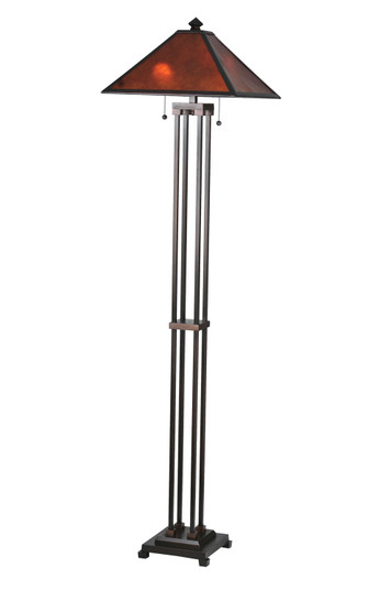 Sutter Two Light Floor Lamp in Antique Copper (57|24218)