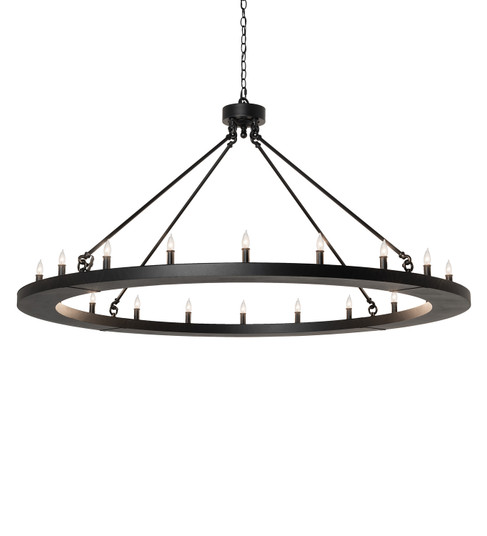Loxley LED Chandelier in Textured Black (57|242178)