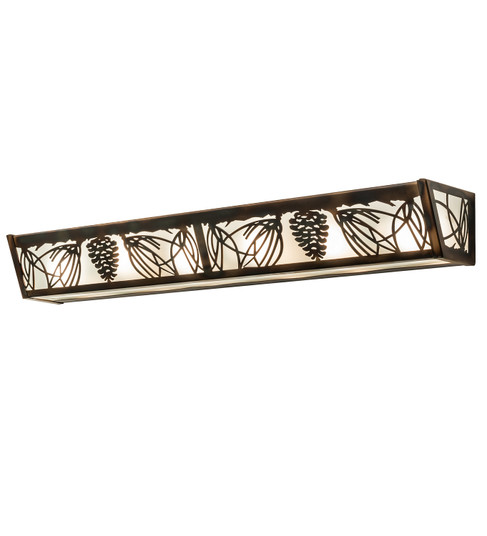 Mountain Pine Six Light Vanity in Light Burnished Antique Copper (57|241417)