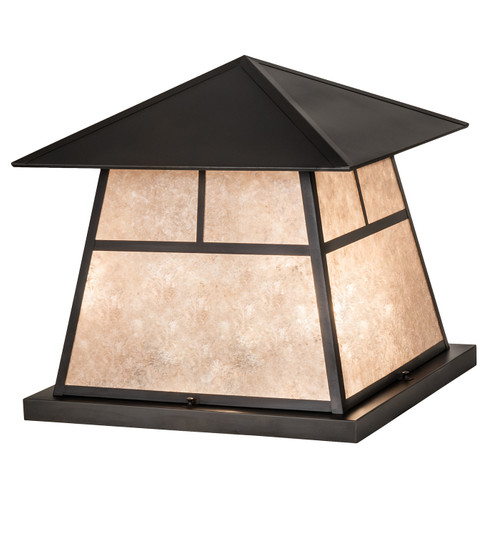 Stillwater Four Light Pier Mount in Craftsman Brown (57|241008)