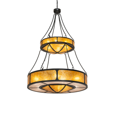 Kleba 15 Light Pendant in Wrought Iron (57|240509)