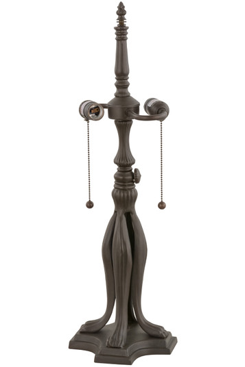 Long-Legged Lionfoot Two Light Table Base Hardware in Mahogany Bronze (57|24043)