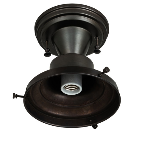 Revival One Light Flushmount Hardware in Black Patina (57|240368)