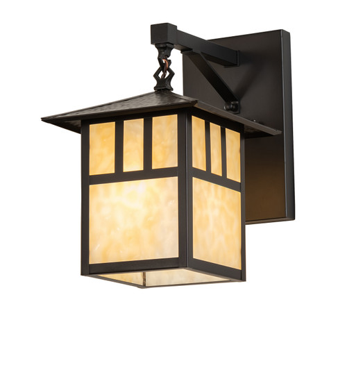 Seneca One Light Wall Sconce in Craftsman Brown (57|239611)