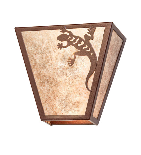 Gecko Two Light Wall Sconce in Rust (57|23947)
