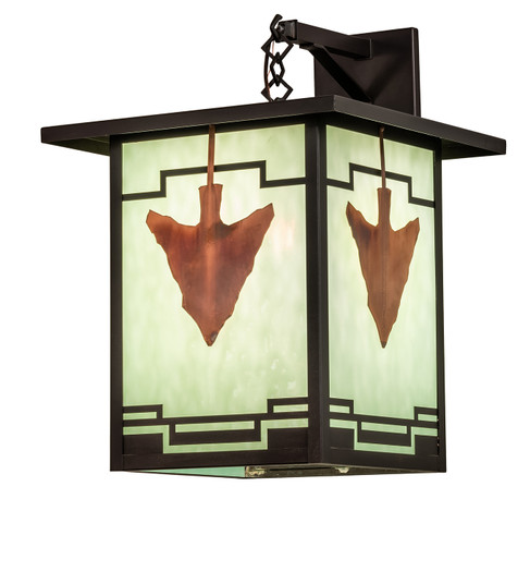 Hyde Park One Light Wall Sconce in Craftsman Brown (57|239207)