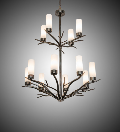 Winter Solstice LED Chandelier in Antique Copper,Burnished (57|238365)