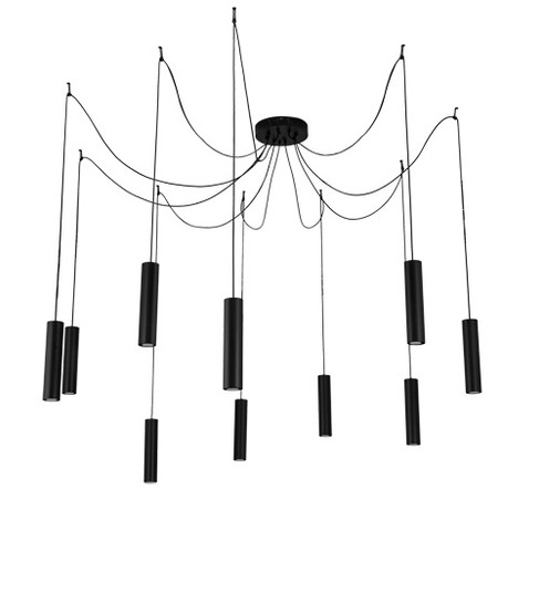 Castiliolite LED Pendant in Flat Black (57|236517)