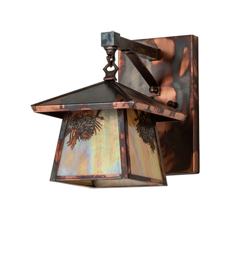 Stillwater One Light Wall Sconce in Dark Burnished Copper (57|234649)