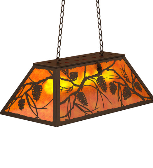 Whispering Pines Six Light Pendant in Timeless Bronze (57|234377)