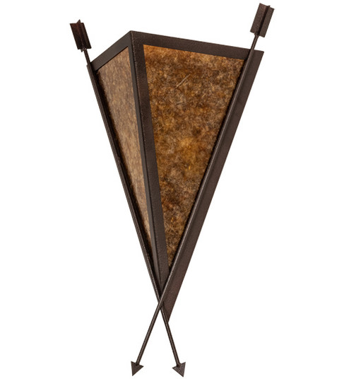 Desert Arrow Two Light Wall Sconce in Distressed Rust (57|233675)