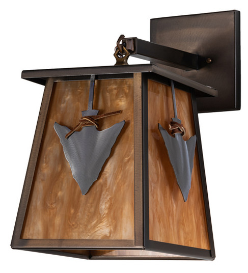 Arrowhead One Light Wall Sconce in Antique Copper (57|233602)