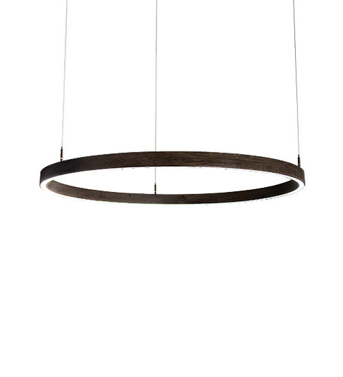 Anillo Halo LED Pendant in Florence Walnut (57|229988)