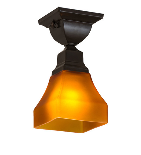 Bungalow One Light Flushmount in Timeless Bronze (57|229387)