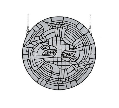 Rattlesnakes Window in Craftsman Brown (57|22924)