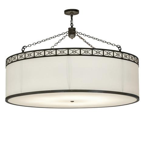 Cilindro Eight Light Pendant in Timeless Bronze (57|228932)