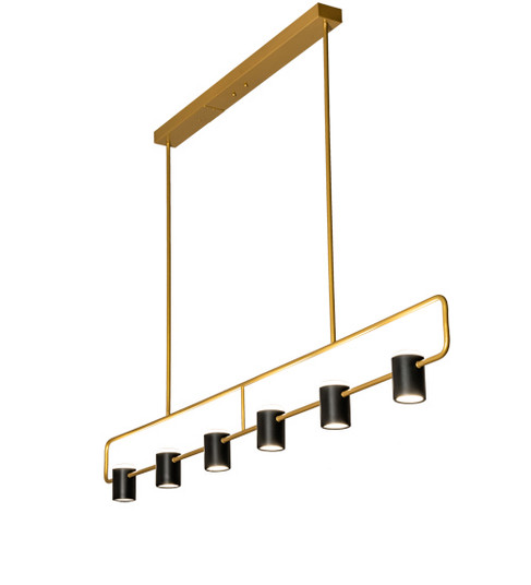 Kellen LED Pendant in Goldtastic And Flat Black (57|227974)