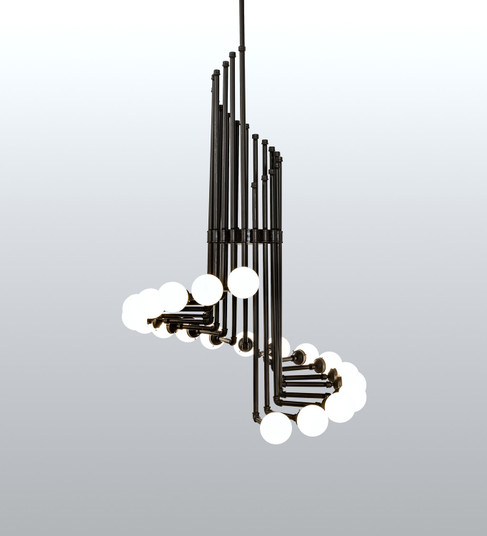 Pipedream 20 Light Chandelier in Oil Rubbed Bronze (57|227020)