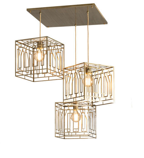 Pablo LED Pendant in Brushed Brass (57|227013)
